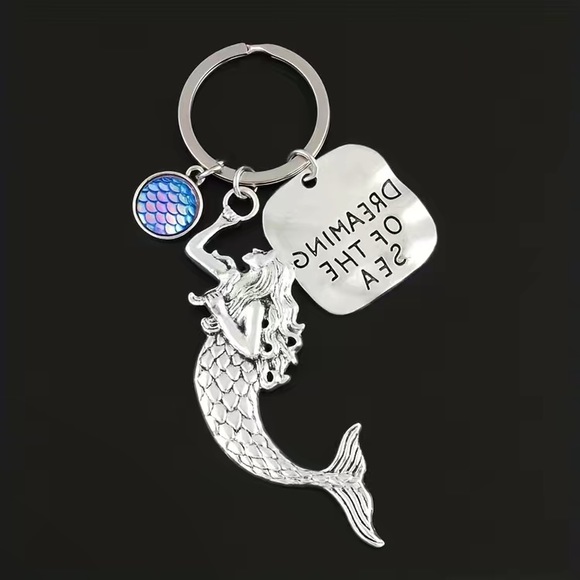 Mermaid Key Ring/Bag charm “Dreaming of the Sea” NEW - Picture 4 of 5